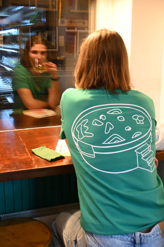 Green Big Bowl MOGU shirt - MOGU Amsterdam