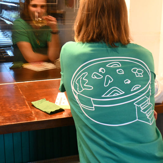 Green Big Bowl MOGU shirt - MOGU Amsterdam