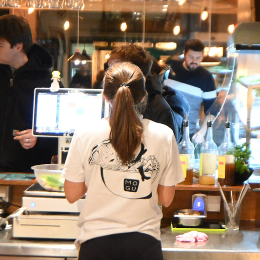 White MOGU designers shirt by Kim Blekkenhorst - MOGU Amsterdam